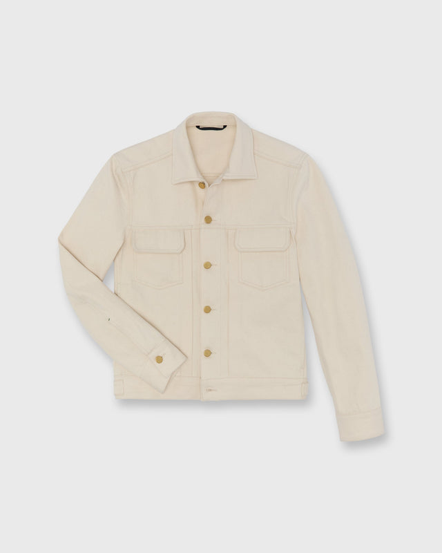 Plains Jacket In Natural Selvedge