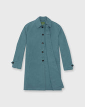 Traveler S Trench In River Dry Waxed Poplin