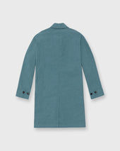 Traveler S Trench In River Dry Waxed Poplin