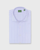 Spread Collar Sport Shirt In Sky Lightweight Oxford