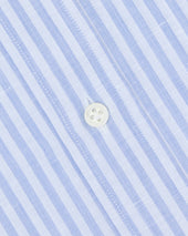 Otto Handmade Sport Shirt In Heather Stripe Cotolino