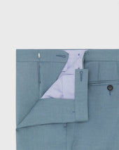 Side Tab Dress Trouser In River Plainweave