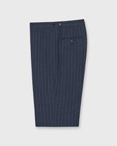 Virgil No 3 Suit In Airforce Chalk Stripe Plainweave