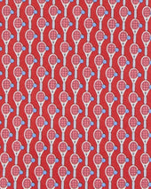 Silk Print Tie In Gancini Foulard