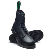 Navy Gaucho Grain 8 Eye Derby Boot