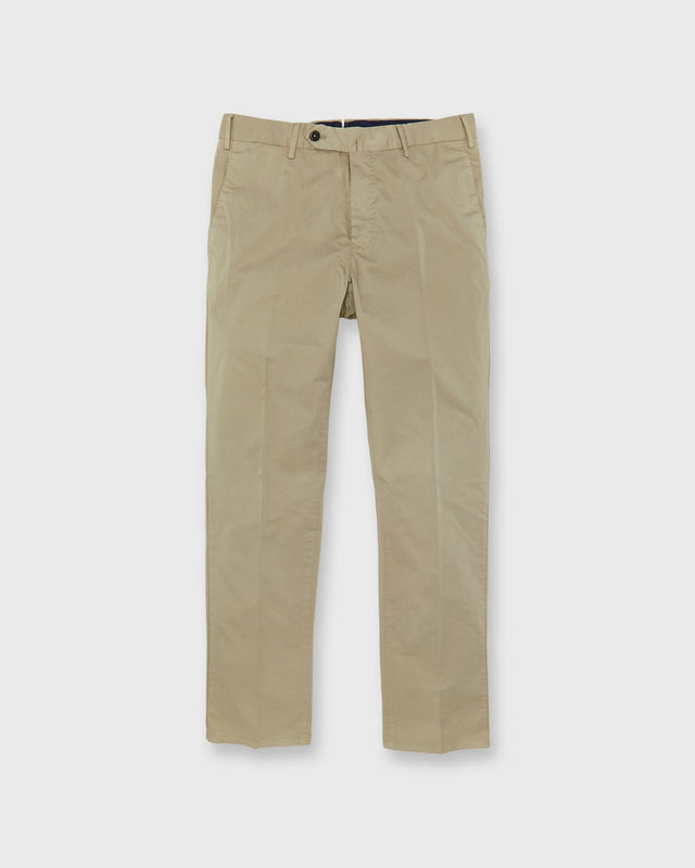 Slim Flat Front Trouser in Sand