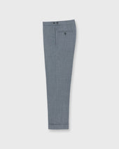 Side-Tab Dress Trouser in Slate Tropical Wool