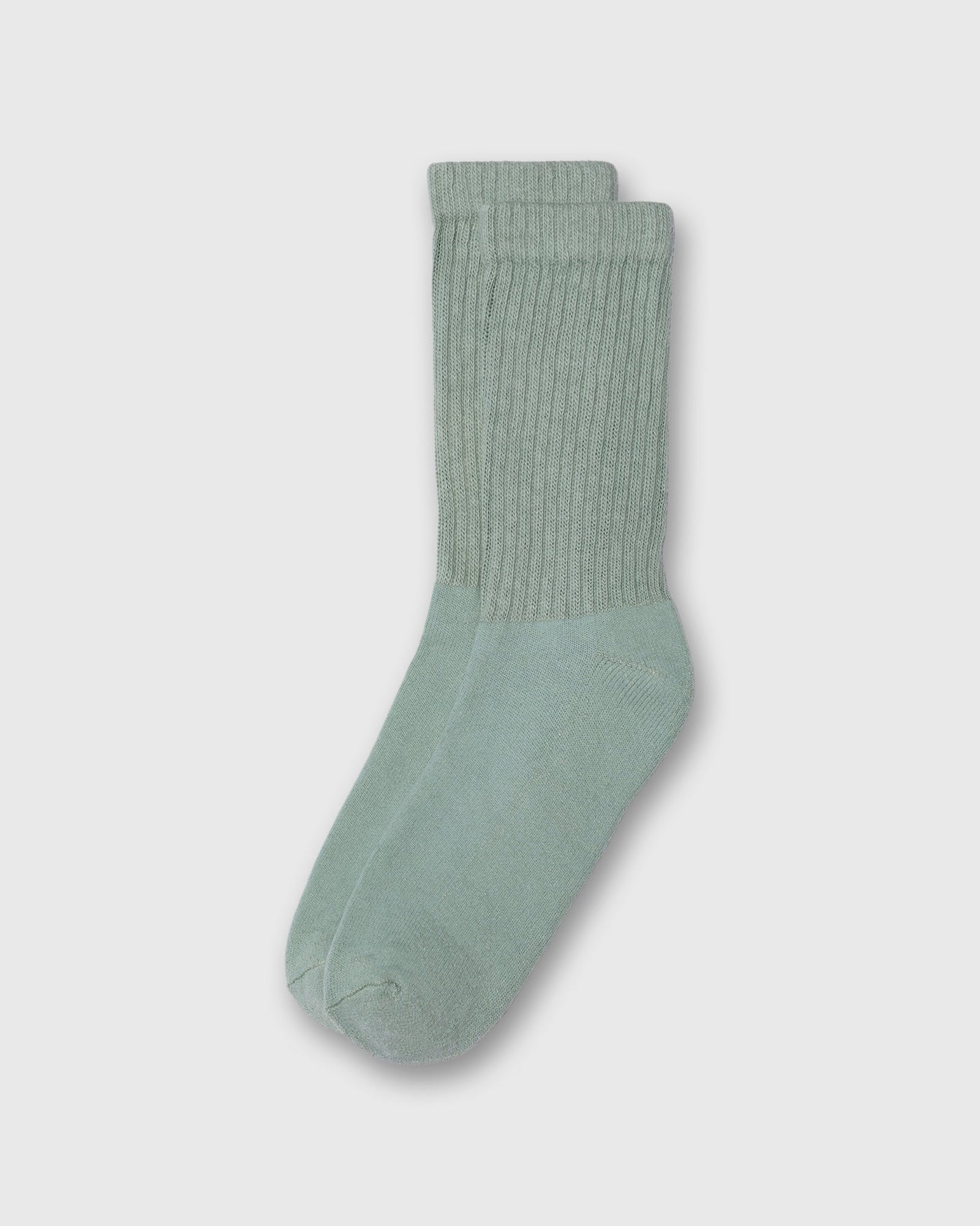Solid Crew Socks In
