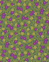 Silk Print Tie In Spring Straw Purple Floral