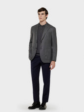 Pantalone In Lana Blu