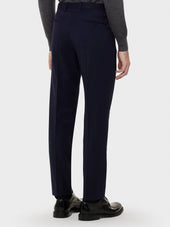Pantalone In Lana Blu