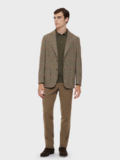 Pantalone In Lana Beige