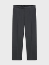 Pantalone In Lana Mohair Grigio