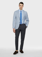 Pantalone In Lana Mohair Grigio