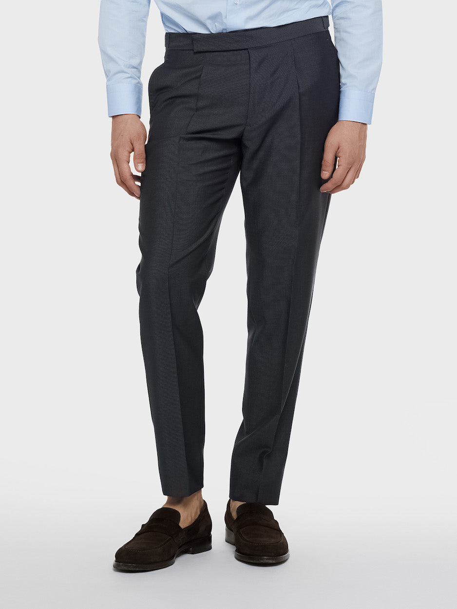 Pantalone In Lana Mohair Grigio