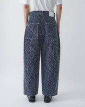 Welt Trouser Denim - Indigo Snow Nep