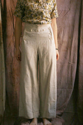 Sailor Pants Japanese Linen Xs S M L