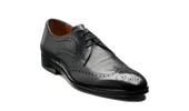 Salcombe – Black Calf / Black Deer Skin