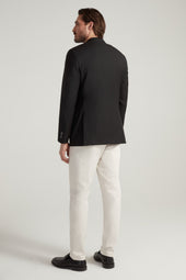 Black Double Twist Blazer
