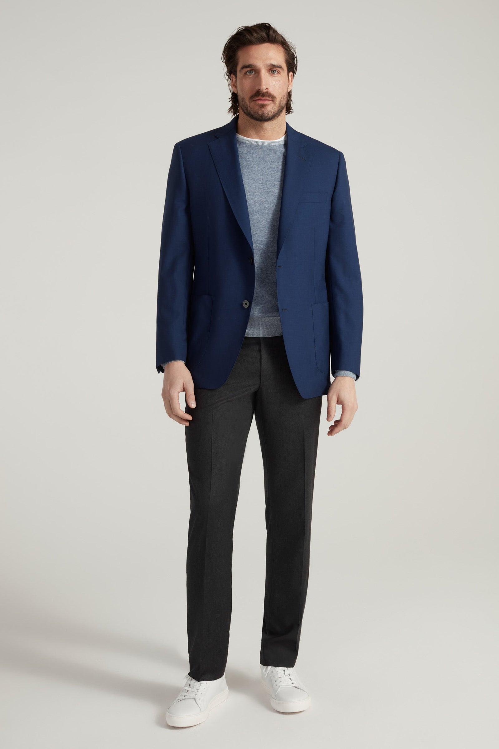 Super 150s Poplin Blazer