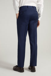 Marine Blue Super 110's Smart Wool Serge Trousers