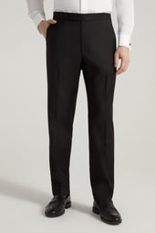 Black Honey Way Super 150's Notch Lapel Tuxedo