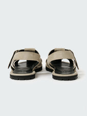Men S Sandom Suede Sandal In Rainy Day Grey