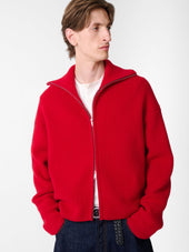 Sandos Knit In Crimson