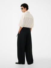 Sanko Matelasse Shirt In Milk