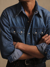 Japanese Sawtelle Sawtooth Western Shirt