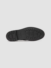 Sax Flexi 001 Black Leather Penny Loafers