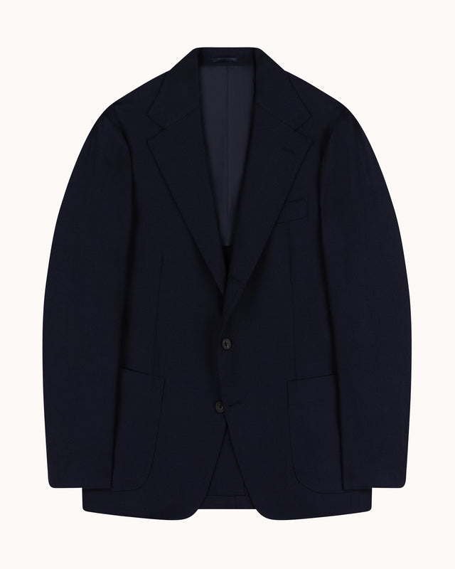 Sport Jacket - Navy Lightweight Hopsack