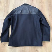 Sb1145 Double Breasted Wool Coat Size 44