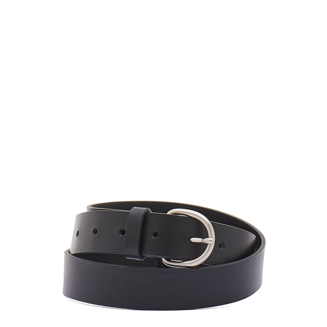 Cintura in pelle colore nero