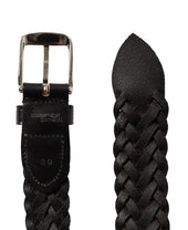 Leather Mesh Belt Chrome Excel