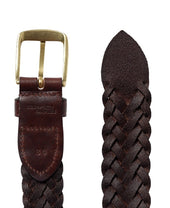 Leather Mesh Belt Chrome Excel