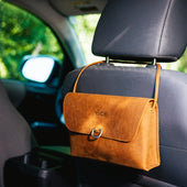 Large Leather Organizer Bag