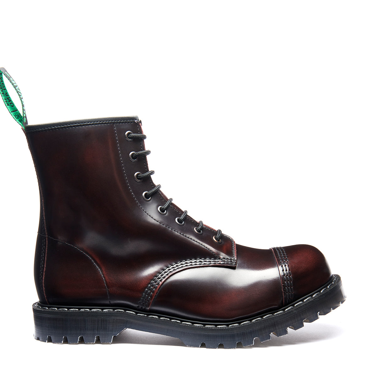 Rub Off 8 Eye Steel Toe Derby Boot