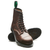 Gaucho Crazy Horse 8 Eye Steel Toe Derby Boot