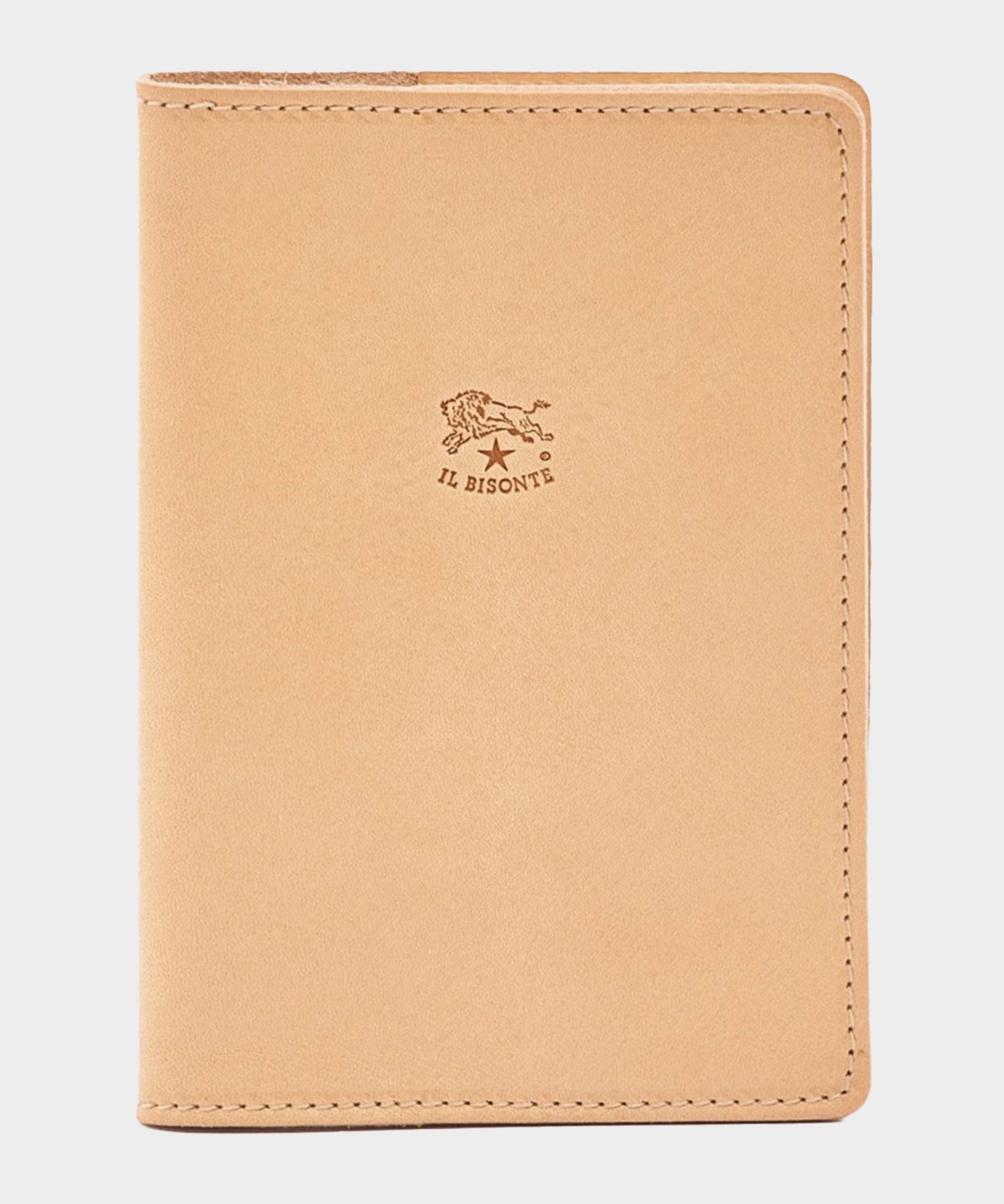 Il Bisonte Leather Passport Holder In