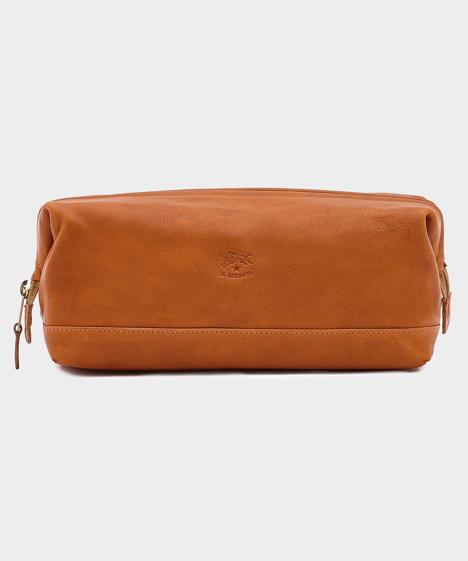 Il Bisonte Leather Dopp Kit In