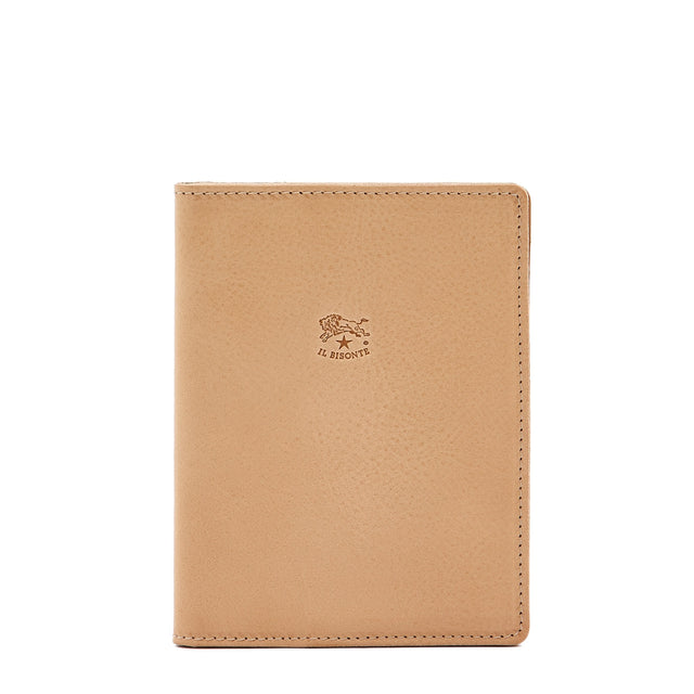 Passport Holder In Leather Color Natural