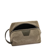 Jacopo Beauty Case Da Uomo In Tessuto Colore Bosco