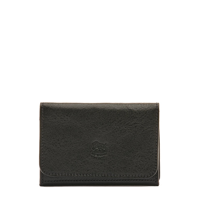 Galileo | Men's card case in leather color black