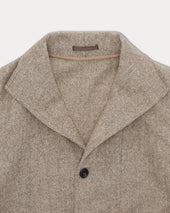 Scotland Giacca In Herringbone Di Lana