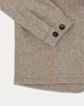 Scotland Giacca In Herringbone Di Lana