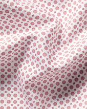 Non Iron Stretch Print Shirt Red