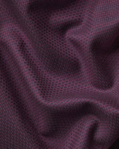 Non Iron Stretch Texture Shirt Dark Red