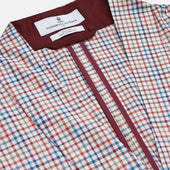 Multi Check Cotton Kimono Gown