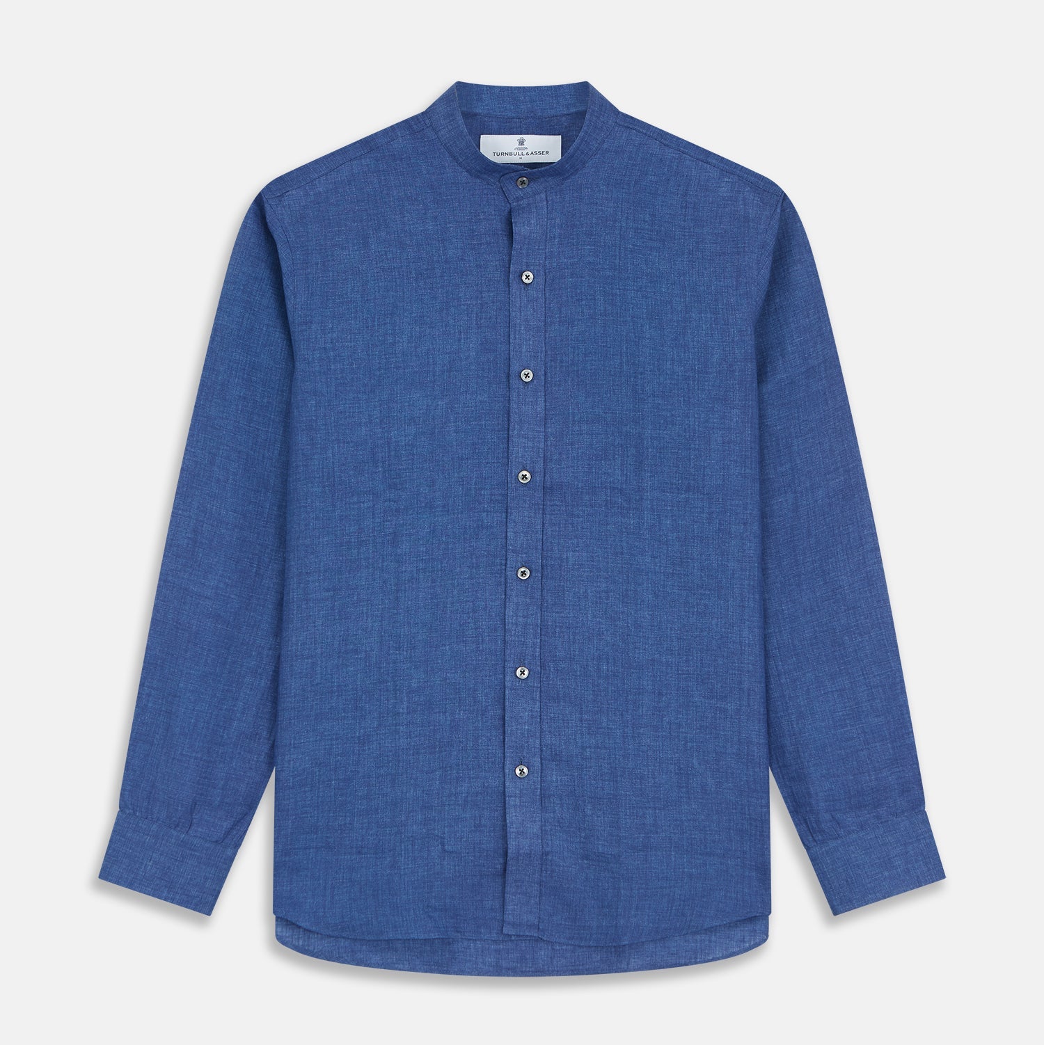 Navy Linen Weekend Fit Blake Shirt
